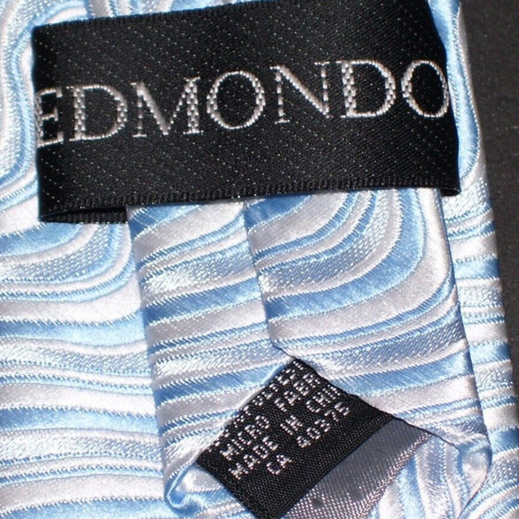 Edmondo Dress Suit Necktie Adjustable 11" Long - Picture 6 of 8